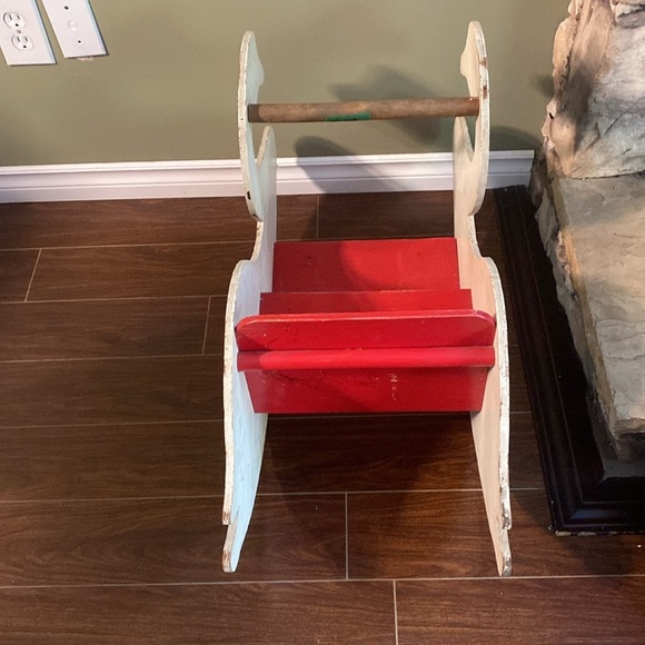 Vintage 
Wooden Swan Rocking Horse - Picture 5 of 17